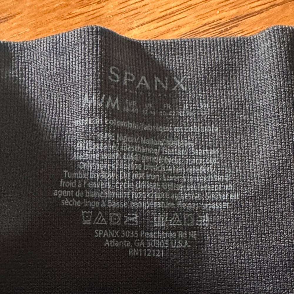 SPANX womens Black Leggings